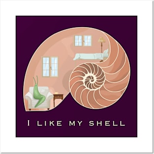 Introverts like their shells Posters and Art